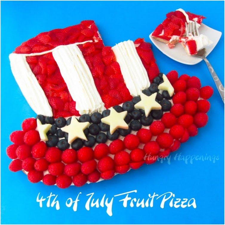 4th-of-July-fruit-pizza-red-white-and-blue-desserts-Uncle-Sam-hat