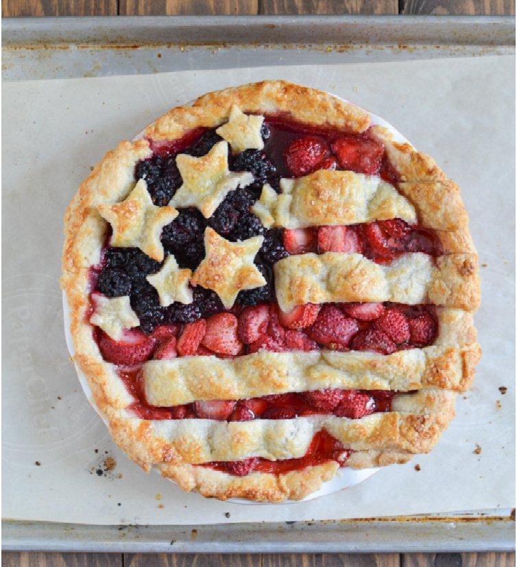 American Flag Pie