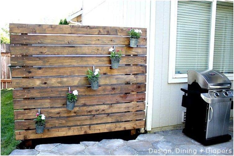 12 DIY Privacy Screens For Spending Peaceful Days On The Patio