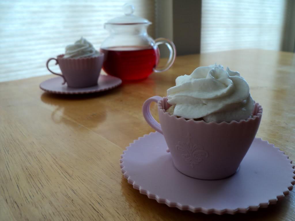 Old Tea Cups As Muffin Pan