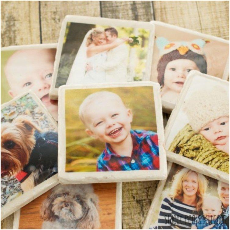 Tile Photo Coasters