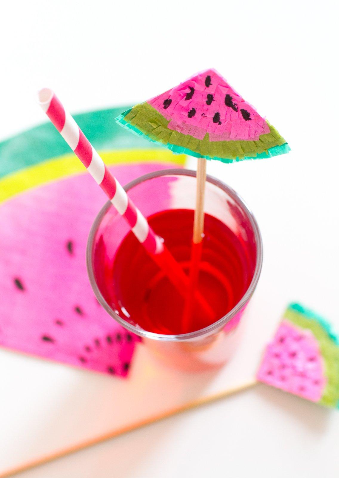 Watermelon Drink Stirrers