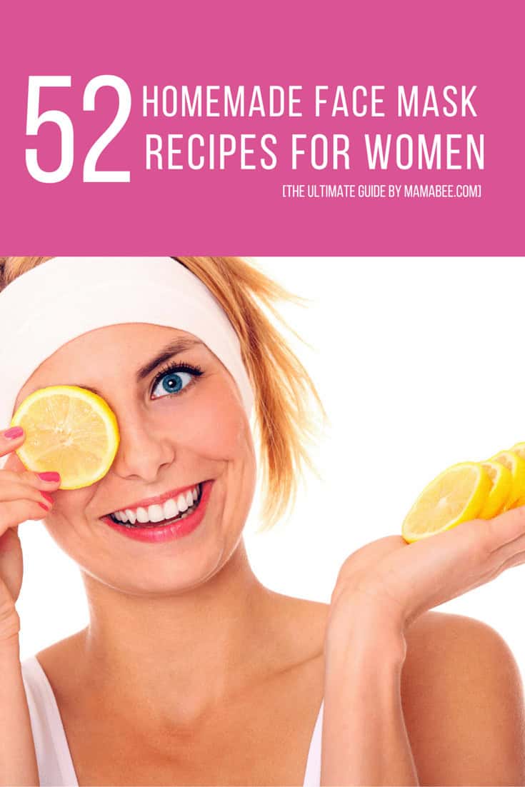 Homemade Face Mask Recipes for Women