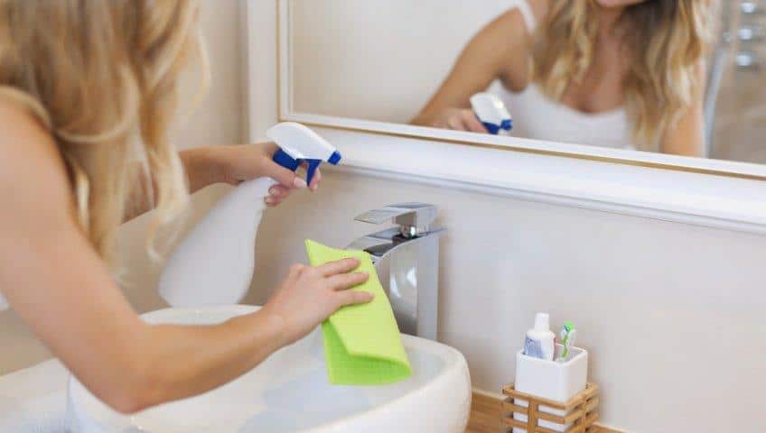 washroom cleaning tips