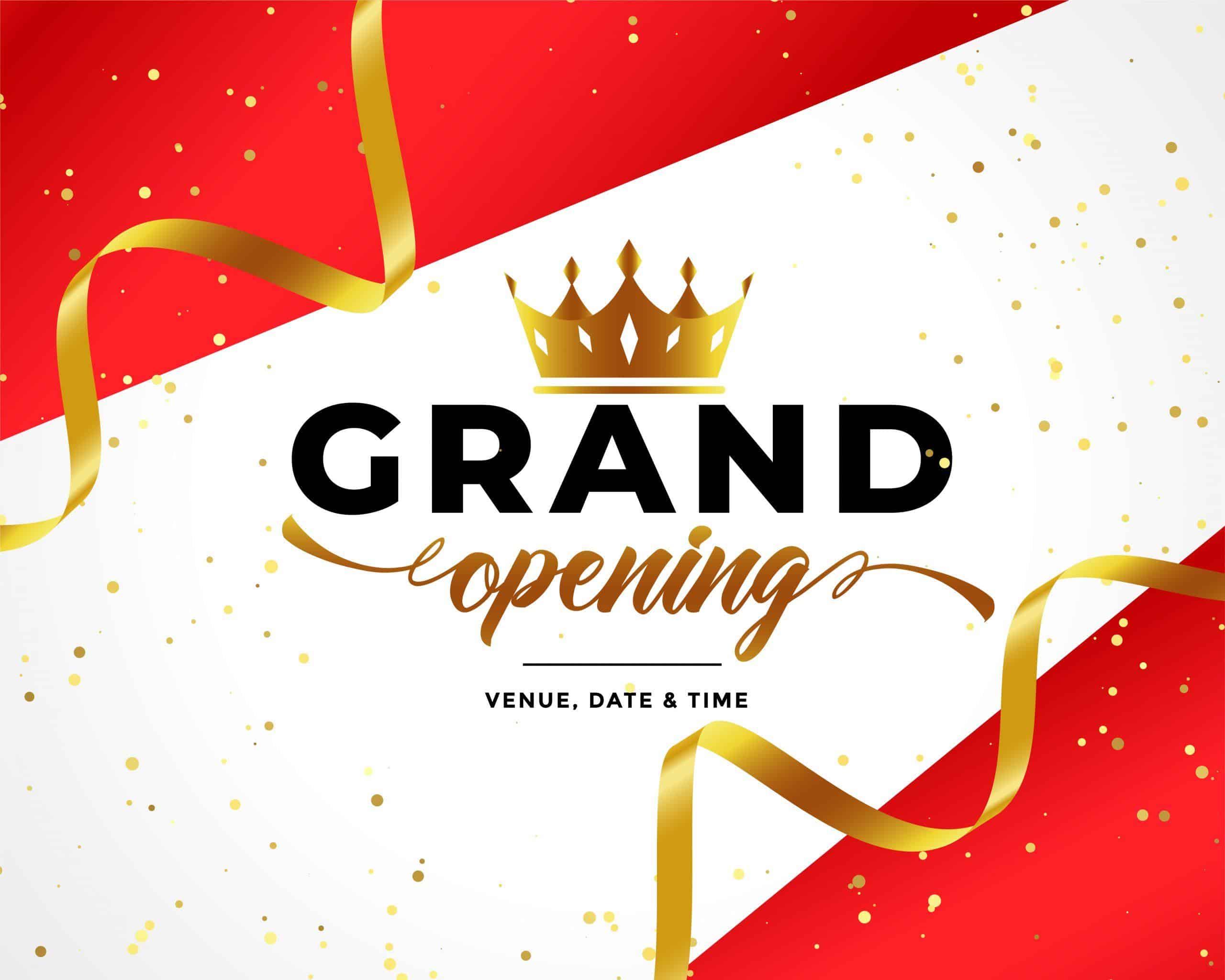 About to Have a Grand Opening? 8 Considerations You Should Not Forget