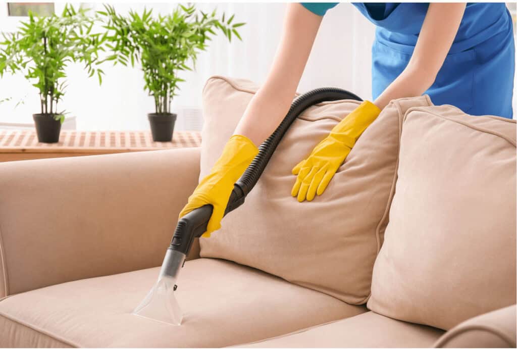 upholstered furniture cleaning