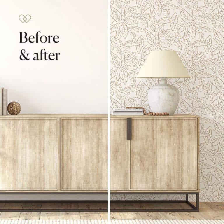 See How To Transform A Room With DIY Wallpaper