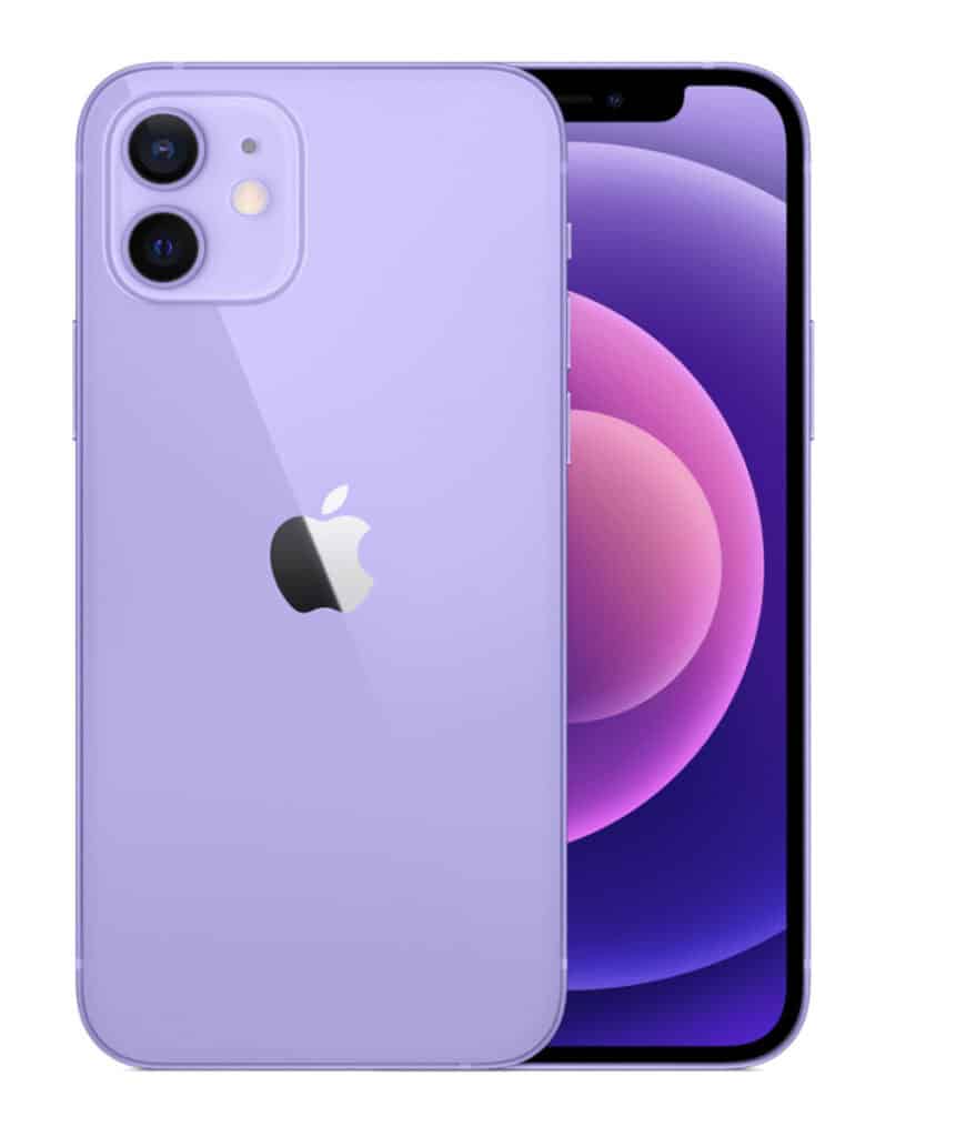 Purple iphone