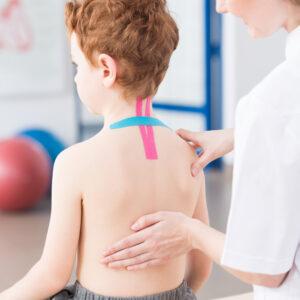 Child with back pain