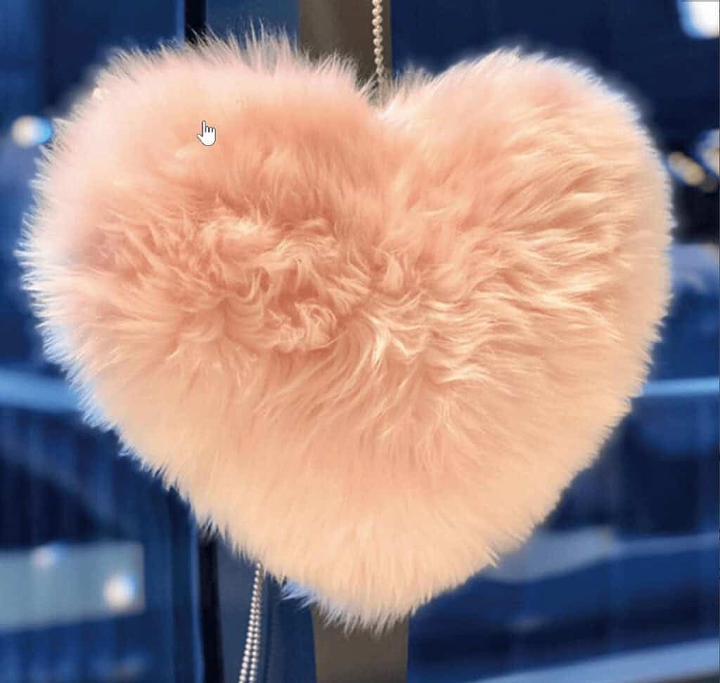 Wool Heart pillow