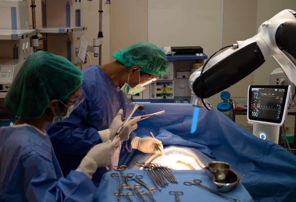 The use of robotics in medical training