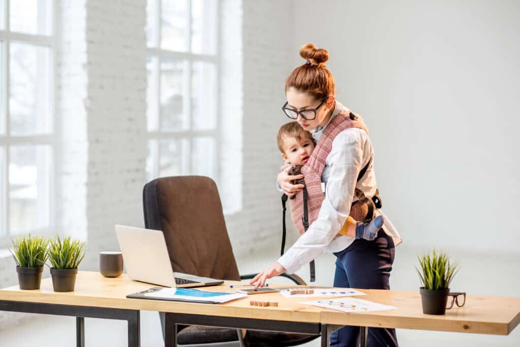 mental load of working mothers illustrated through a practical checklist